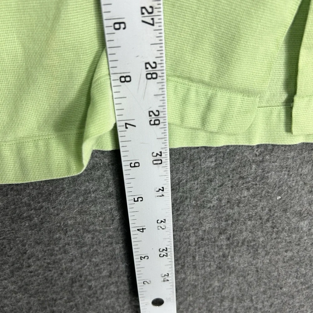 Vintage Polo Ralph Lauren Caldwell Shirt Mens XL Green Camp Loop Collar Cotton